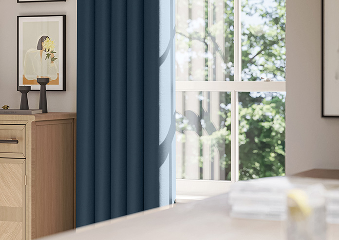 Hartford, Navy - Made to Measure Curtains - Image 5